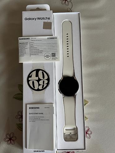 galaxy watch: Yeni, Smart saat, Samsung, Suya davamlı, rəng - Gümüşü — 1