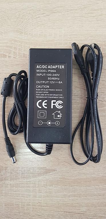mini kompyuter: AC/DC Adapter – Model: PS6A - Giriş: 100–240V, 50/60Hz (universal — 1