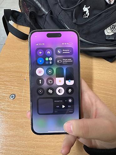 Apple iPhone: IPhone 14 Pro, Б/у, 128 ГБ, Deep Purple, 76 % — 7