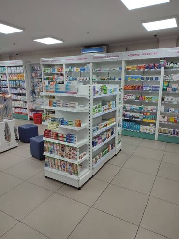 Стеллажи: Полки для магазина, аптек, бутиков и т.д. Все виды: пристенные — 8