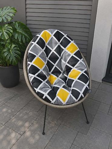 sat: Jastuk/dušek za kružnu stolicu (papasan/zen/egg stil) - Debelo — 6