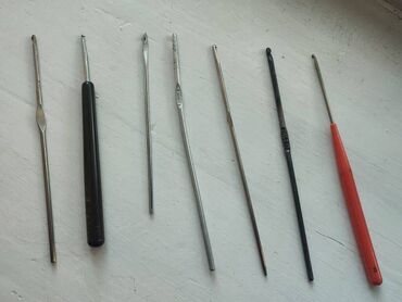 инстурменти: Крючки для вязания
2 шт любые за -150с
