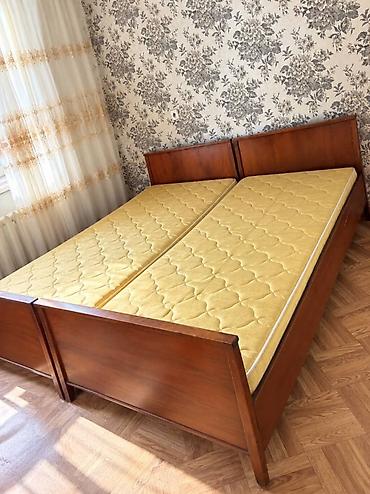 двухспальные кровати бу: 2 отдельные кровати (полуторка) с двумя отдельными матрасами — 1