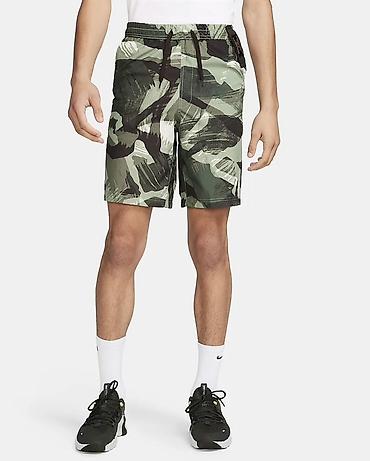 камуфляжная: Мужские шорты, M, Nike, Новый, цвет - Зеленый, Самовывоз, Платная доставка — 1