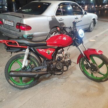 Motosikletlər: Tufan - M50, 50 sm3, 2022 il, 25000 km