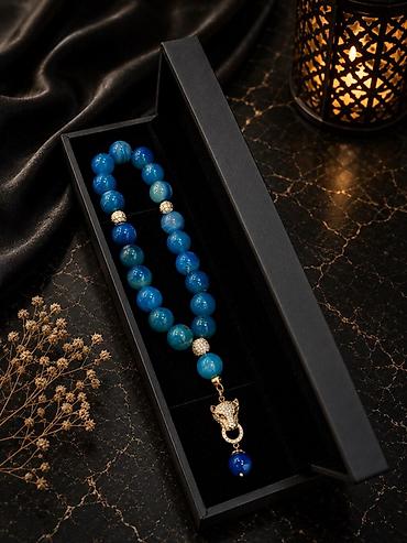 Məhsul: Mavi təbii daşlardan tespih/aksesuar - Material: Mavi və lalafo.az -da Məhsul: Mavi təbii daşlardan tespih/aksesuar - Material: Mavi və
