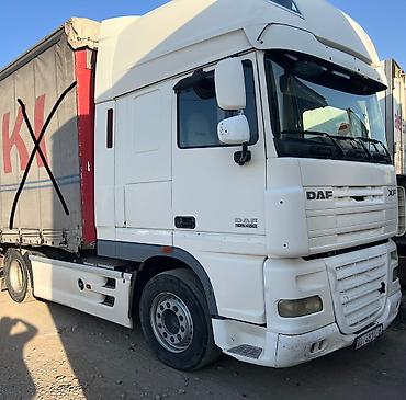 полуприцеп мега 105: Тягач, DAF, 2012 г., Тентованный — 5