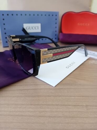 Naočare: Naočare za sunce, Gucci, bоја - Crna — 2