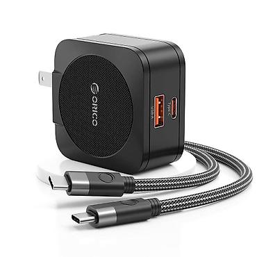 dell xps: PD Charger ORICO-OR-65AC-C-EU-WH-EP 65W USB-C Charger, GaN Travel — 1