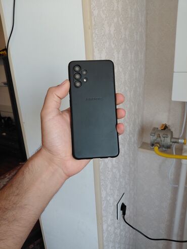 micro card 32gb: Samsung Galaxy A32, 128 GB, rəng - Qara, Düyməli, Sensor, Barmaq izi