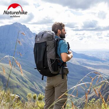 Рюкзаки: 🟠 Рюкзак Naturehike  Rock 60L 🟠 ⠀ Туристический рюкзак Naturehike Rock