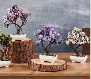 Süni güllər: Dekor dibçekler — 14