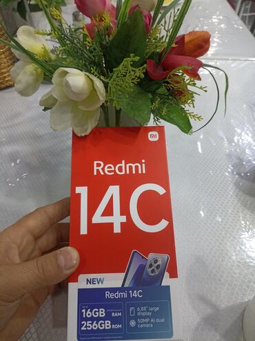 б у телефоны токмок: Redmi, Redmi 14C, Жаңы, 2 SIM