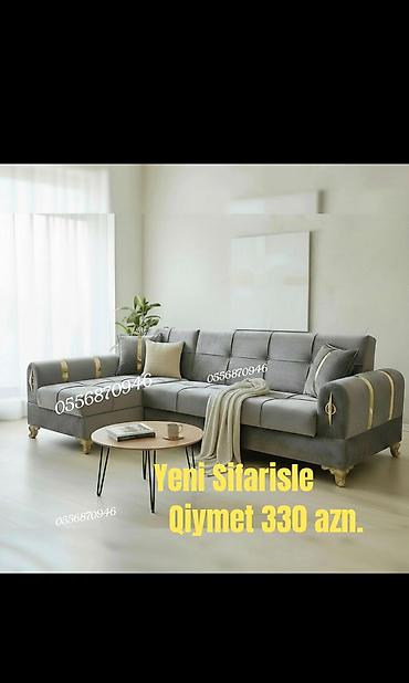 Divanlar: Künc divan, Yeni, Parça, Şəhərdaxili pulsuz çatdırılma — 4