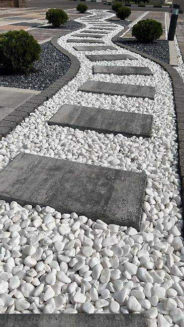 Мраморная крошка: Мраморная крошка, Белый, Ландшафтная, В тоннах — 17