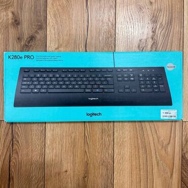 купить клавиатуру и мышку для телефона: Клавиатура, Logitech, Мембрандык, Зымдуу туташтыруу, Өлчөмү: 100%