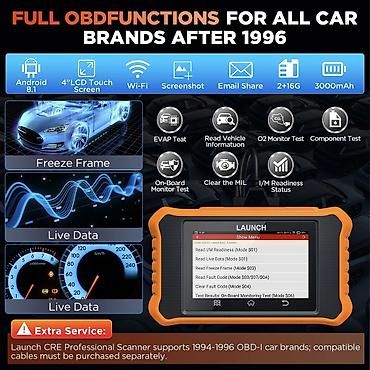 xtool d5s cena: Novo - LAUNCH X431 Creader Elite V3.0 OBD2 za Honda / Acura NE BAVIM — 4