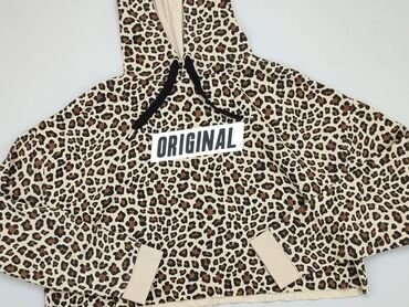 t shirty z nadrukami: Damska Bluza z kapturem, H&M, XL, stan - Bardzo dobry