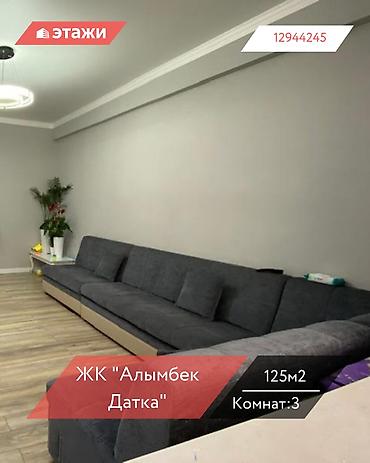 2021: 3 комнаты, 125 м², 12 этаж — 1