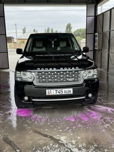электронный мотоциклы: Land Rover Range Rover: 2010 г., 5 л, Автомат, Бензин, Жол тандабас