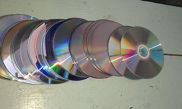 kaset satışı: CD disklər üçün kağız və plastik qablar satılır. Plastik qabın biri 2 — 9