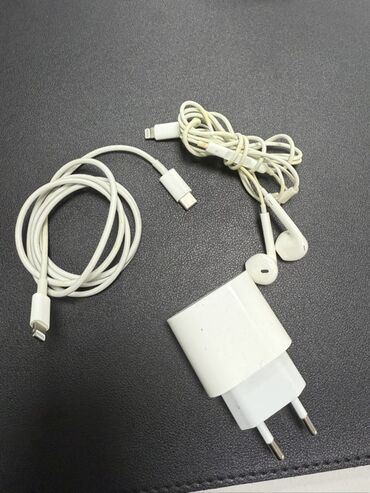 переходник для наушников айфон оригинал: Комплект аксессуаров для смартфона iPhone Наушник, кабель и переходник