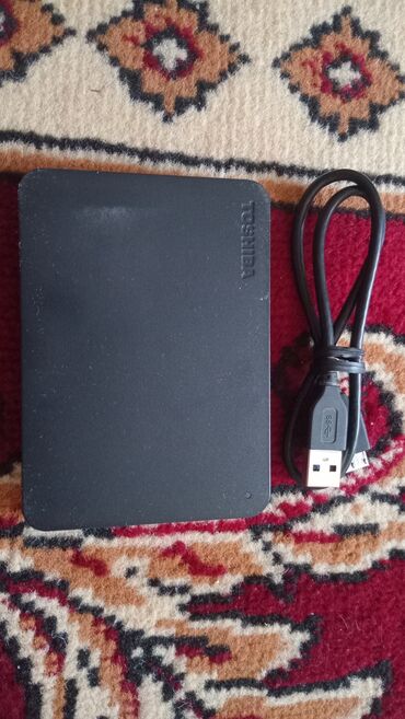 переносной жёсткий диск: Маалымат алып жүрүүчү, Колдонулган, Toshiba, HDD, 512 ГБ, 2.5", Ноутбук үчүн