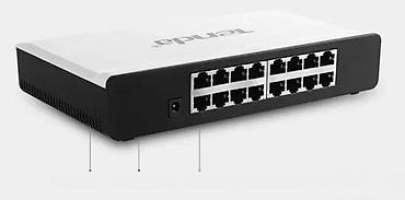 Modemi, ruteri i mrežni uređaji: Tenda 16-portni Fast Ethernet desktop svič S16 - 16 x 10/100 Mbps — 7