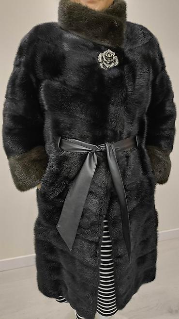 Шубы: Шуба, Норка, По колено, Италия — 20