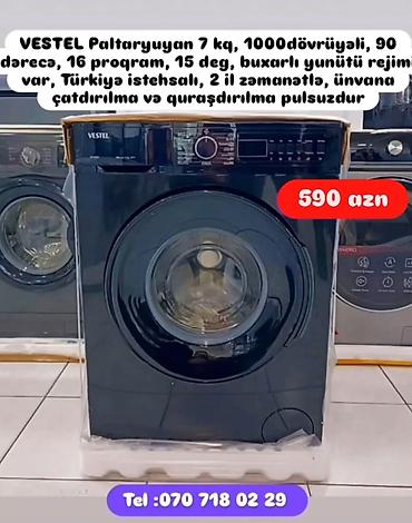 Paltaryuyan maşınlar: Paltaryuyan Anbardan satiş.Qimətlər aşagida qeyd olunub.Ünvana — 170