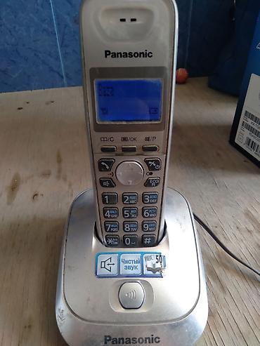 Panasonic simsiz ev/ofis telefon dəsti - Marka/model: Panasonic (DECT