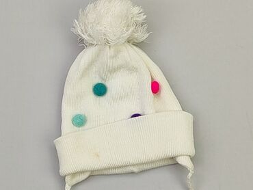 czapka dziewczęca zimowa: Czapka, 38-39 cm, stan - Bardzo dobry
