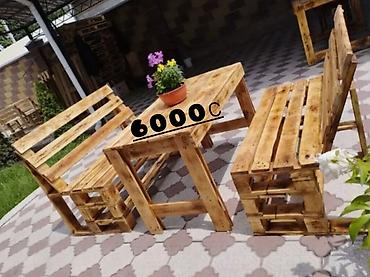 Стол и стул для кафе, Новый, Самовывоз, Платная доставка