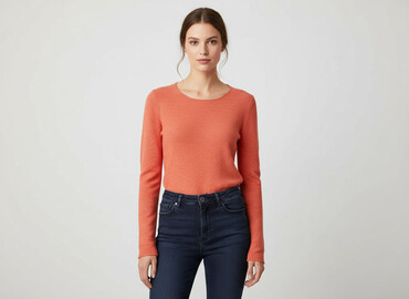 szmaragdowy sweter: Women`s sweater, size S