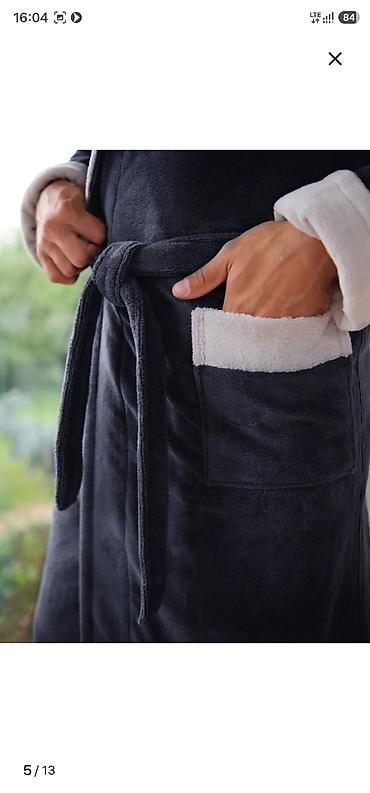 tech flecee: Халат, Махра, Турция, 3XL — 5