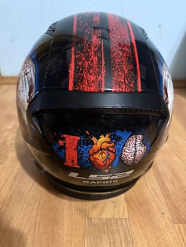 Moto geyim: LS2 Rapid II tam üz moto dəbilqə – xüsusi qrafika - Model: LS2 Rapid — 3