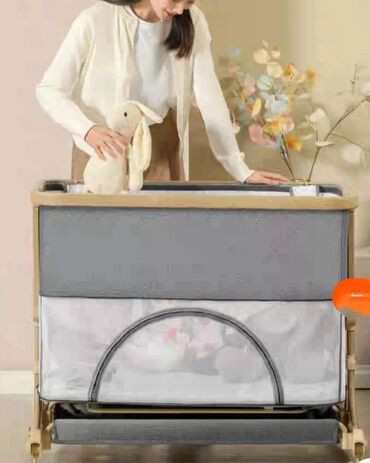 Детские односпальные кровати: В НАЛИЧИИ! Оочень крутой приставной манеж трансформер! Ребёнку будет — 6