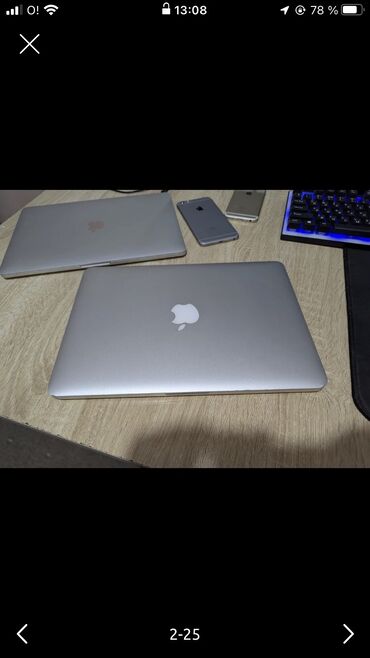 Ноутбуки: Ноутбук, Apple, 8 ГБ ОЗУ, Intel Core i5, 13.3 ", Б/у, Для работы, учебы, память SSD — 5