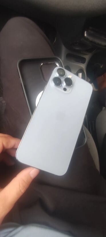 цум бишкек телефоны айфоны: IPhone 13 Pro Max, Колдонулган, 128 ГБ, Коргоочу айнек, Каптама, 88 %