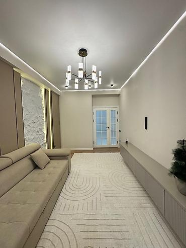 nova grant: 2 комнаты, 79 м², Асанбай мкр Элитка, 12 этаж, Дизайнерский ремонт — 3