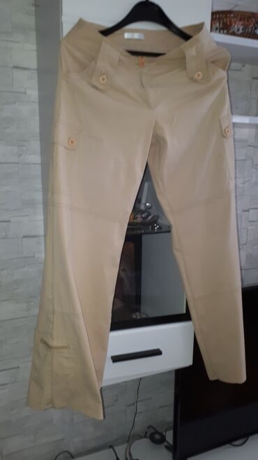 trikotazne pantalone: L (EU 40), Regular rise, Straight