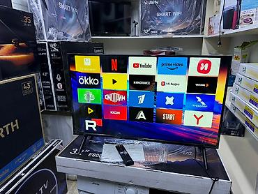 Телевизоры: Телевизоры YASIN 32E9000 android smart tv 81 см диагональ!!! Низкая — 16