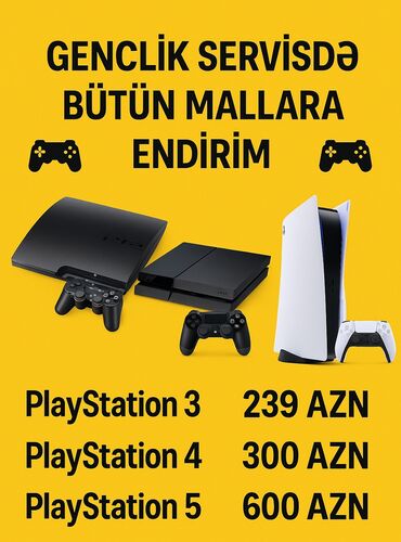Oyun diskləri və kartricləri: PlayStation 3, PlayStation 4 və PlayStation 5 oyun konsollarının