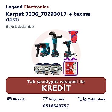 Payalniklər, lehim aparatları: Elan başlığı: Elektrik alətlər dəsti Karpat 7336_78293017 + taxma — 1