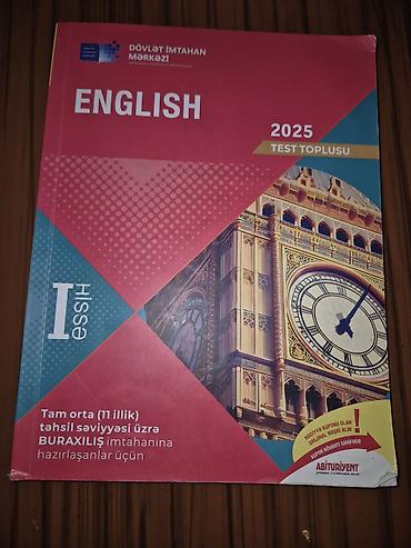 Testlər: İngilis dili Testlər 11-ci sinif, DİM, 1-ci hissə — 1