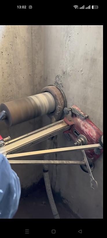 televizor temiri: 099-201-22-22Beton/kərpicdə dəlik açma və şırımlama xidməti - Diamant — 8