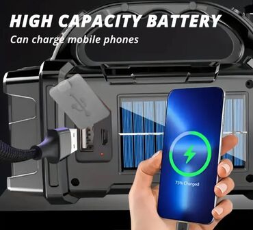 Digər alətlər: Günəş panelli LED+COB daşıma fənəri Ölçülər: - Uzunluq: 15.8 sm (6.22 — 3