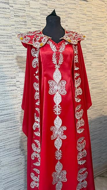 gün eynekleri: Qırmızı zərif kaftan/qıyafə Salam yenidir qiymət razılaşmaq olar belə — 5