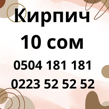 купить кирпичи поштучно: Пустотелый, дырчатый, Жженый кирпич, Полублок, 250x120x88, Новый