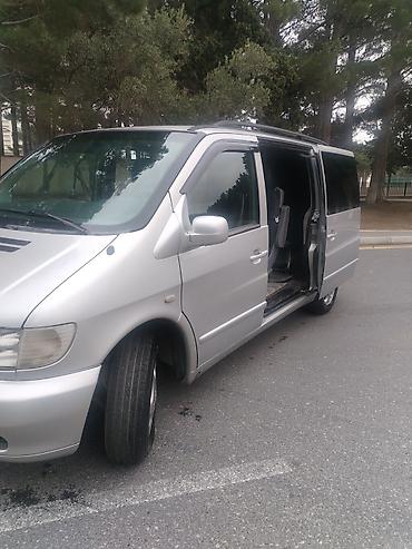 2.2 cdi mator: Mercedes-Benz Vito miniven - Korpus: gümüş rəng, sürgülü yan qapı — 2